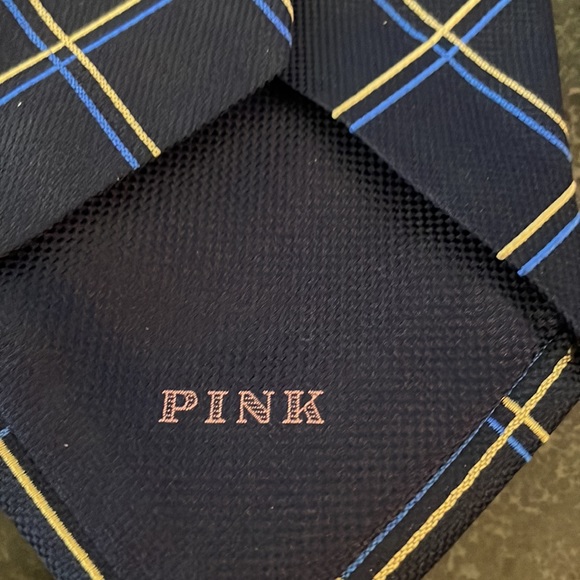 PINK men’s tie - Picture 3 of 3